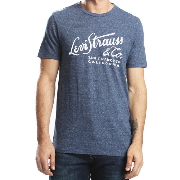 Levi’s San Francisco California Tee T-Shirt Blue Size XL - Picture 2 of 5